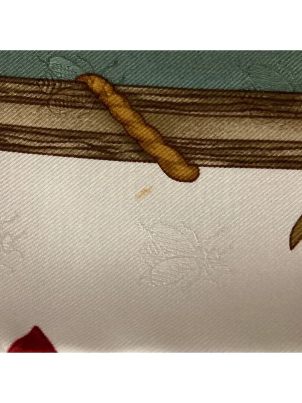 ★SOLD★ Hermes Carre 90 Herbier de Gavarnie Pressed Flowers of Scarf Green - Picture 6 of 10